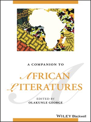 cover image of A Companion to African Literatures